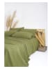 Colorful Cotton Komplet pościeli "Standart Stonewashed" w kolorze oliwkowym