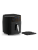 Tefal Heißluftfritteuse "Easy Fry Grill & Steam" in Schwarz - 6,2 l