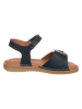 kmins Skórzane sandały w kolorze czarnym