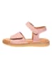 kmins Leder-Sandalen in Rosa