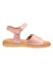 kmins Leder-Sandalen in Rosa
