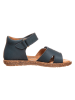kmins Leder-Sandalen in Dunkelblau