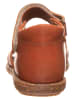 kmins Leren sandalen lichtbruin