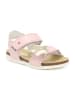 Bartek Leren sandalen lichtroze