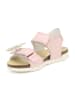 Bartek Leder-Sandalen in Rosa