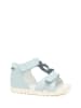 Bartek Leren sandalen lichtblauw