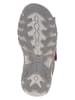 Bartek Skórzane sandały "Bartek" w kolorze szaro-bordowym