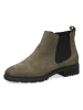 Caprice Leren boots olijfgroen
