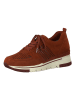 Tamaris Leren sneakers rood