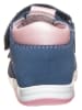 Richter Shoes Leren enkelsandalen blauw