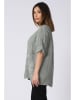 Plus Size Company Linnen blouse "Kenza" kaki