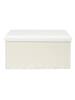 Ethnical Life Kruk met opbergruimte beige/crème - (B)76 x (H)38 x (D)38 cm