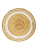 Ethnical Life Jute tapijt beige - Ø 90 cm