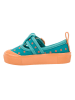 Melissa Ballerina's met bandje petrol/oranje