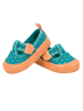 Melissa Ballerina's met bandje petrol/oranje
