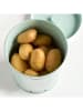 Zeller Voorraadcontainer "Aardappel" mintgroen - (H)21,5 x Ø 20 cm