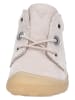 PEPINO Leder-Lauflernschuhe "Cory" in Beige