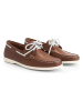 TRAVELIN' Leder-Mokassins "Exmouth" in Braun