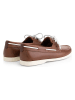TRAVELIN' Leren mocassins "Exmouth" bruin