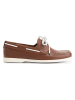 TRAVELIN' Leren mocassins "Exmouth" bruin