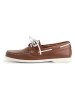 TRAVELIN' Leren mocassins "Exmouth" bruin