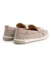 TRAVELIN' Leder-Mokassins "Falmouth" in Grau