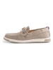 TRAVELIN' Leren mocassins "Falmouth" grijs