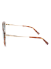 Missoni Damen-Sonnenbrille in Braun-Gold/ Hellblau