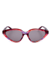 Missoni Damen-Sonnenbrille in Rot-Lila/ Grau