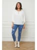 Curvy Lady Bluse in Weiß