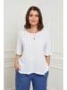 Curvy Lady Linnen shirt wit
