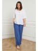 Curvy Lady Leinen-Shirt in Weiß