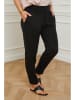 Curvy Lady Leinen-Hose "Provence" in Schwarz