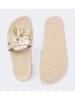 Flip Flop Pantoletten "Pool Tassel" in Gold