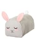 roommate Poef "Bunny" lichtgrijs - (B)25 x (H)25 x (D)50 cm