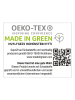 avance 3-delige premium handdoekenset mintgroen/wit
