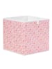 Lamino 2er-Set: Boxen in Rosa - (B)33 x (H)33 x (T)33 cm