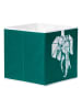 lamino 2-delige set: boxen grijs/groen - (B)33 x (H)33 x (D)33 cm