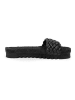 Mandel Slippers zwart