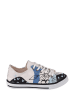 Streetfly Sneakers crème/blauw/meerkleurig