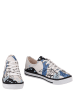 Streetfly Sneakers in Creme/ Blau/ Schwarz/ Bunt