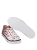 Streetfly Sneakersy w kolorze kremowo-czerwonym ze wzorem
