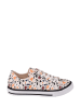 Streetfly Sneakersy w kolorze kremowym ze wzorem