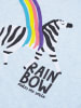 Denokids 2-częściowy zestaw "Rainbow Zebra" w kolorze różowo-błękitnym