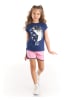 Denokids 2tlg. Outfit "Unicorn Space" in Blau/ Rosa