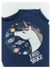 Denokids 2-delige outfit "Unicorn Space" blauw/lichtroze