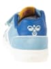 Hummel Skórzane sneakersy w kolorze błękitnym