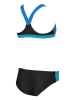 Arena Bikini blauw/zwart