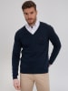 SIR RAYMOND TAILOR Sweter "Svend" w kolorze granatowym