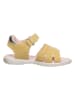 Richter Shoes Leren sandalen geel